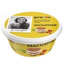 Сыр МАСКАРПОНЕ, Претто, мягкий, 80%, 250г