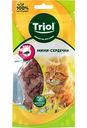 Лакомство  для кошек Мини-сердечки Triol Утка, 40 г