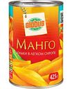 Манго дольки Глобус в лёгком сиропе, 425г