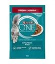 Корм для взрослых кошек, Purina One, говядина/морковь, 75 г