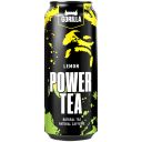 Напиток энергетический GORILLA Power tea, лимон, 450мл