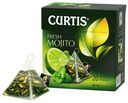 Чай зеленый Curtis Fresh Mojito в пирамидках 1,8 г х 20 шт