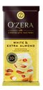 Шоколад OZera белый White& Extra Almond, 90г
