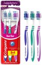 Зубная щетка Colgate ЗигЗаг средней жесткости 3 шт