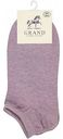 Носки женские Grand укороченные цвет: сиреневый меланж, 38-41 р-р