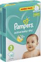 Подгузники Pampers Active Baby-Dry р.3 5-9кг, 82шт