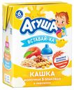 Каша Агуша Вставай-ка 5 злаковая молочная с персиком с 6 месяцев 200 мл