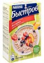 Каша овсяная Быстров Ассорти: черника, клубника, персик без варки, 6×40 г