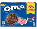 Печенье Oreo с какао и начинкой клубника, 228г