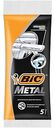 Бритва одноразовая Bic Metal 1-лезвийная, 5 шт.