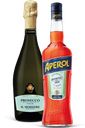 Вместе выгоднее: Aperol 0,7 л + Prosecco IL Mossiere, 0,75 л
