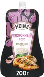 Соус HEINZ Чесночный, на основе растительных масел