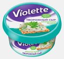 Сыр творожный Violette Ароматная зелень 70% 140г