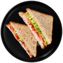 Сэндвич отрубной с курицей и соусом Цезарь Перекрёсток Select, 200г