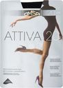 Колготки Omsa Attiva 20 Nero черные р5 1шт.