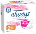 Прокладки Always Sensitive Ultra Normal Plus 2 ультратонкие гигиенические 10шт.