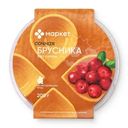 Брусника без семян протертая с сахаром Маркет, 200г