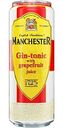 Коктейль Manchester Джин-тоник и Грейпфрут 7,2 % алк., Россия, 0,45 л