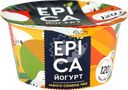 Йогурт EPICA с манго и семенами чиа 5%, без змж, 130г