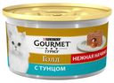 Консервированный корм для кошек Gourmet Gold Нежная начинка тунец, 85 г