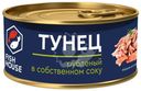 Тунец Fish House рубленый в собственном соку 185г
