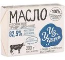 Масло сладко-сливочное Из Углича Традиционное несолёное 82,5%, 200г