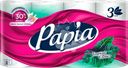 Бумага туалетная PAPIA Tropical exotics 3-слоя, 8шт