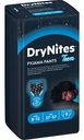 Подгузники-трусики для мальчиков одноразовые DryNites ночные 8-15 лет (27-57 кг), 9 шт.