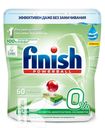 Средство для мытья посуды в посудомоечной машине FINISH POWERBALL без добавления фосфатов 60таб