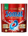 Капсулы для посудомоечной машины 4 в 1 Somat Excellence, 60 шт.