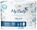 Прокладки My Lady Silky Soft гигиенические ультратонкие XL, 7шт