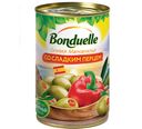 Оливки Bonduelle Мансенилья со сладким перцем, 300 г