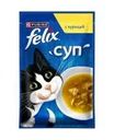 Влажный корм для кошек "Суп", FELIX, с курицей, 48 г