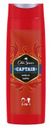 Гель для душа и шампунь 2в1 «Captain» Old Spice, 400 мл
