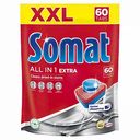 Средство для посудомоечных машин Somat All in One Extra 9 actions, 60 таблеток