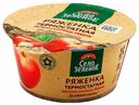 Ряженка Село Зелёное яблоко-корица-ревень 3,4% БЗМЖ 120 мл