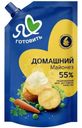 Майонез Я люблю готовить домашний 55% 390мл