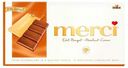 Шоколад Merci молочный с ореховым кремом, 112 г