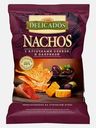 Чипсы Delicados Nachos c кусочками оливок и паприкой 150г