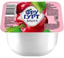 Йогурт вязкий живой Фругурт Вишня 2%, 240г