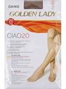 Гольфы женские Golden Lady Ciao цвет: daino/загар размер: единый, 20 den, 2 пары