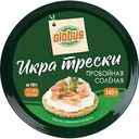 Икра трески пробойная солёная Глобус, 140г