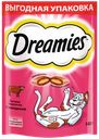 Лакомство для кошек DREAMIES Подушечки с говядиной, 140г