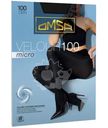Колготки Omsa Velour Micro 100 женские Nero, р3