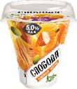 Йогурт 5% «Слобода» Мюсли-яблоко-мандарин-орех, 250 г