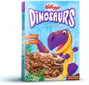 Завтрак Kellogg,s Dinosaurs «Шоколадные лапы и клыки» готовый, из злаков, 220 г
