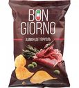 Чипсы картофельные Bon Giorno Хамон де Теруэль, 90 г