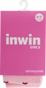 Колготки для девочки INWIN р. 86–92, розовые с сердечками, Арт. К156