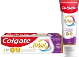 Зубная паста COLGATE Total 12 Профессиональная Здоровье десен с цинком и аргинином, с антибактериальной защитой всей полости рта в течение 12 часов