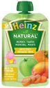 Пюре Heinz фруктово-овощное яблоко-тыква-морковь-манго с 6 месяцев 90 г